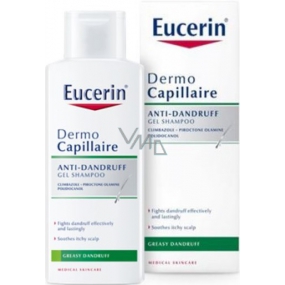 Eucerin DermoCapillaire gelový šampon proti mastným lupům 250 ml