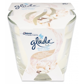 Glade Vanilka vonná svíčka ve skle, doba hoření až 30 hodin 70 g
