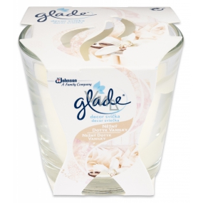 Glade Vanilka vonná svíčka ve skle, doba hoření až 30 hodin 70 g