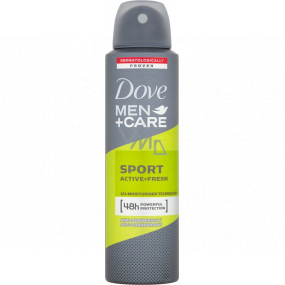 Dove Men + Care Sport Active + Fresh antiperspirant deodorant sprej pro muže 150 ml