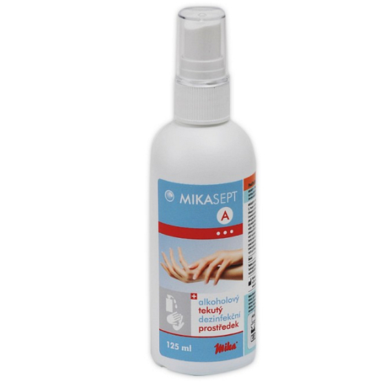 Mika Mikasoft Dezinfekční prostředek, čistič rukou tekutý 125 ml