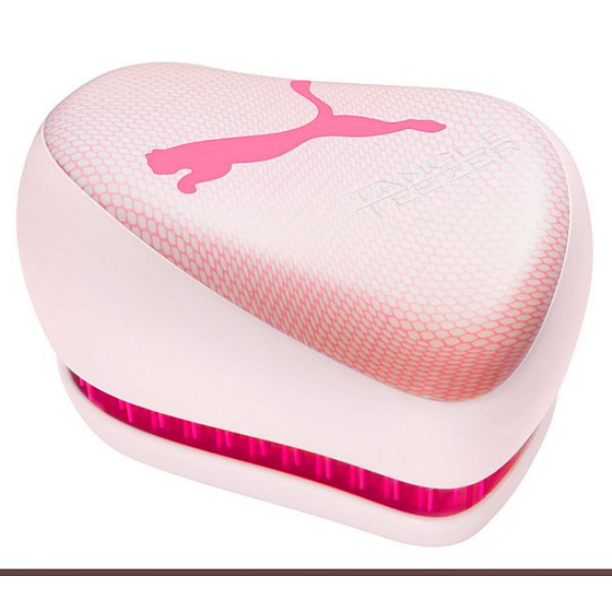 Tangle Teezer Compact Styler Puma kompaktní kartáč na vlasy Neon Pink limitovaná edice