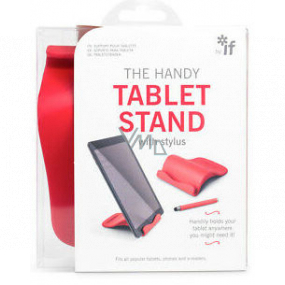 If The Handy Tablet Stand držák na tablet se stylusem červený 159 x 115 x 45 mm