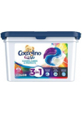 Coccolino Care Cleans, Cares & Protects 3v1 kapsle na praní na barevné prádlo 18 dávek 486 g
