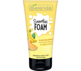 Bielenda Smoothie Foam Banán + Meloun + Probiotika energetizující krémová čisticí pleťová pěna 135 g