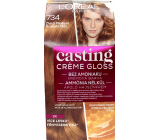 Loreal Paris Casting Creme Gloss krémová barva na vlasy 734 Zlatá medová