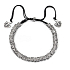 Tibetský buddhismus, Šest slov, Mantra náramek ručně vyrobený provazový uzel, 16 - 28 cm