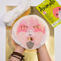 MasqueBar Pretty Animalz Plameňák textilní hydratační pleťová maska proti nedokonalostem 21 ml