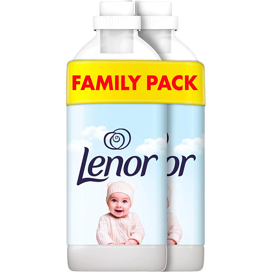 Lenor Sensitive hypoalergenní aviváž 2 x 1800 ml, duopack