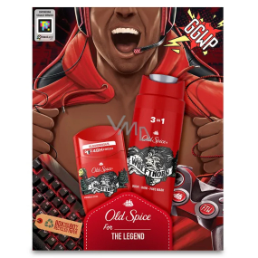 Old Spice Wolfthorn deodorant stick 50 ml + 3v1 sprchový gel na tvář, tělo a vlasy 250 ml, kosmetická sada pro muže