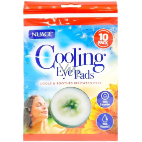 Nuagé Cooling Eye Pads chladící polštářky na oči 10 kusů