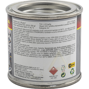 Biopol Paints Silikonová stříbřenka, žáruvzdorná do 500 °C, 80 g Biopol Paints Silikonová stříbřenka, žáruvzdorná do 500 °C, 80 g