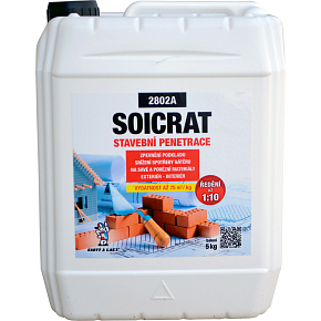 SOICRAT univerzální penetrace stavební 2802A, 5 kg SOICRAT univerzální penetrace stavební 2802A, 5 kg