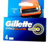Gillette Fusion ProGlide Power náhradní hlavice 4 kusy pro muže