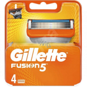 Gillette Fusion5 náhradní hlavice 4 kusy, pro muže