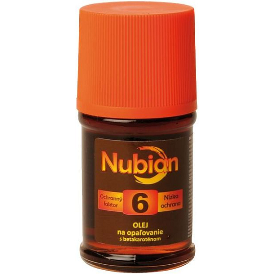 Nubian OF6 Olej na opalování 50 ml
