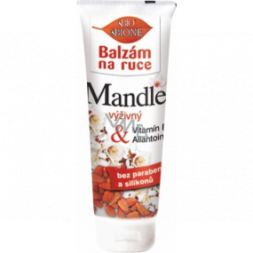 Bione Cosmetics Mandle výživný balzám na ruce pro všechny typy pokožky 205 ml