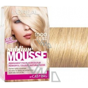 Loreal Paris Sublime Mousse barva na vlasy 1000 pravá velmi světlá blond
