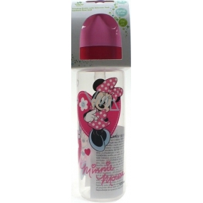 Disney Minnie Mouse Baby kojenecká láhev 3+ 250 ml