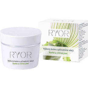 RYOR výživný krém s přírodními oleji, 50 ml RYOR výživný krém s přírodními oleji, 50 ml