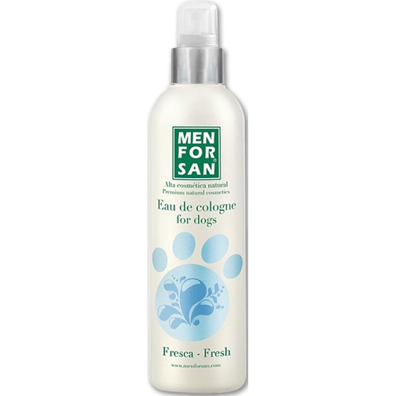 MenForSan Svěží vůně kolínská voda pro psy 125 ml