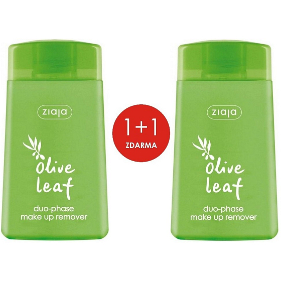 Ziaja Olivové listy dvoufázový odličovač make-upu 2 x 120 ml, duopack