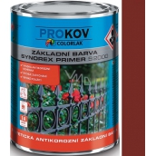 Colorlak Synorex Primer S 2000 syntetická antikorozní základní barva Červenohnědá 0,6 l