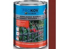 Colorlak Synorex Primer S 2000 syntetická antikorozní základní barva Červenohnědá 0,6 l