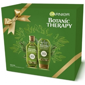 Garnier Botanic Therapy Olive Mythique šampon pro suché a poškozené vlasy 250 ml + Botanic Therapy Olive Mythique balzám pro suché a poškozené vlasy 200 ml, kosmetická sada
