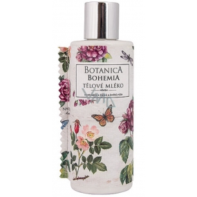 Bohemia Gifts Botanica Šípek a růže tělové mléko pro všechny typy pokožky 200 ml