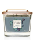 Yankee Candle Dark Berries - Ostružiny sojová vonná svíčka Elevation střední sklo 3 knoty 347 g