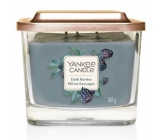 Yankee Candle Dark Berries - Ostružiny sojová vonná svíčka Elevation střední sklo 3 knoty 347 g