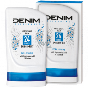 Denim Performance Extra Sensitive balzám po holení pro muže, pro velmi citlivou pleť 100 ml