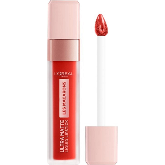Loreal Paris Infaillible Les Macarons matná tekutá rtěnka 832 Strawberry Sauvage 7,6 ml