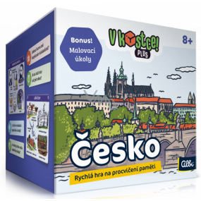 Albi V kostce! Plus Česko patnáctiminutová hra na procvičení paměti a vědomostí doporučený věk 8+