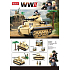 EP Line Sluban Army WWII Tank Panzzer II. stavebnice 356 dílů
