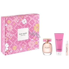 Kate Spade New York parfémovaná voda 100 ml + parfémovaná voda 7,5 ml miniatura + tělové mléko 100 ml, dárková sada pro ženy