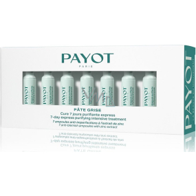 Payot Pate Grise La Cure 7denní expresní čisticí kúra pro smíšenou až mastnou pleť 7 x 1,5 ml