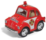 EP Line Volkswagen Little Beetle autíčko na natahování Hasiči 5 x 3 x 3 cm