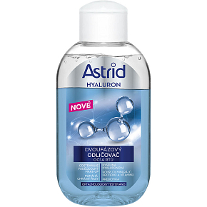 Astrid dvoufázový odličovač očí a rtů Hyaluron, 125 ml