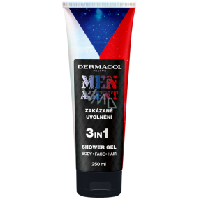 Dermacol Men Agent Zakázané uvolnění 3v1 sprchový gel pro muže 250 ml