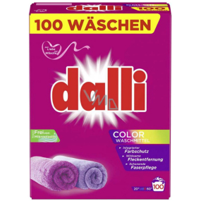 Dalli Color prací prášek na barevné prádlo 100 dávek 6 kg