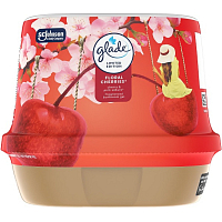 Glade Floral Cherries gelový osvěžovač do koupelny, 180 g