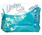 Linteo Satin vlhčený toaletní papír Heřmánek náhradní náplň 70 kusů