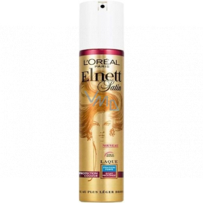 Loreal Paris Styling Elnett Satin lak na barvené vlasy silná fixace 150 ml