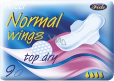 Micci Normal Wings Top Dry intimní vložky s křidélky 9 kusů