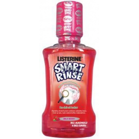 Listerine Smart Rinse Berry ústní voda pro děti od 6 do 12 let 250 ml