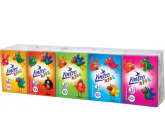Linteo Kids mini papírové kapesníky 3 vrstvé 10 x 10 kusů