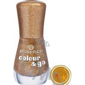Essence Colour & Go lak na nehty 121 Gold Fever 8 ml
