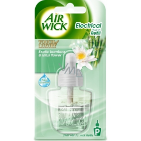 Air Wick Exotický Bambus & Lotosový květ elektrický osvěžovač náplň 19 ml